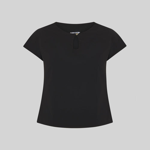 Blusa decote em lágrima