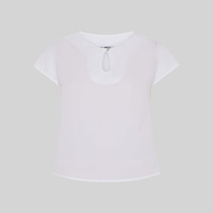 Blusa decote em lágrima