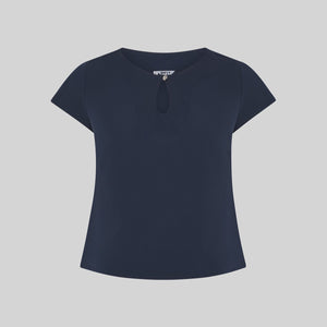 Blusa decote em lágrima