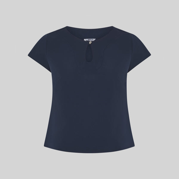 Blusa decote em lágrima