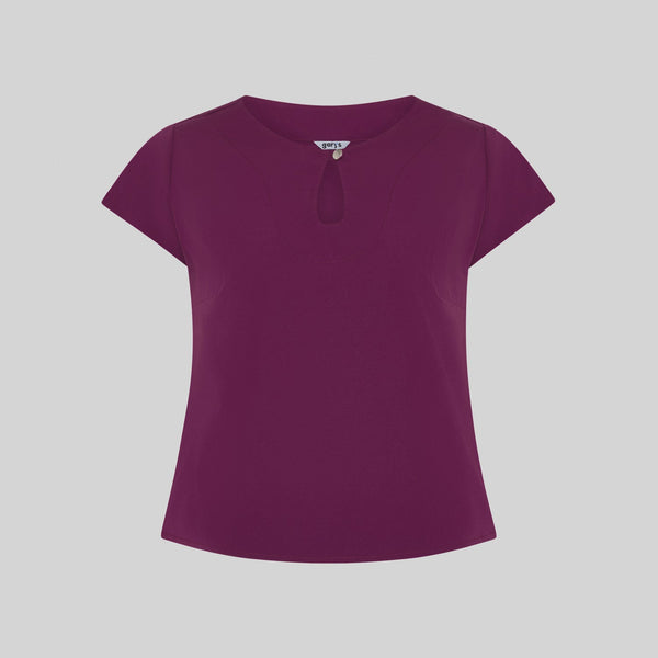 Blusa decote em lágrima