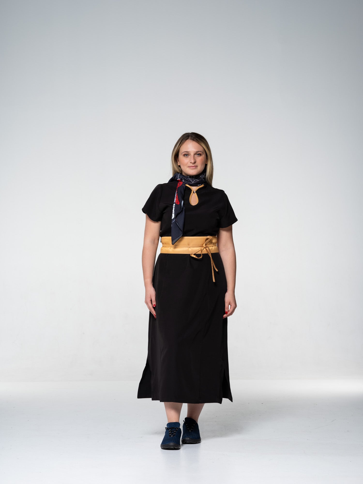 Vestido D'mao Tear+faixa