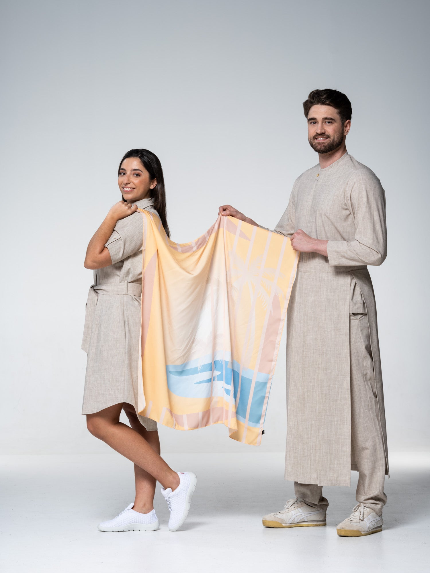 Lenço Palm Club 70X70