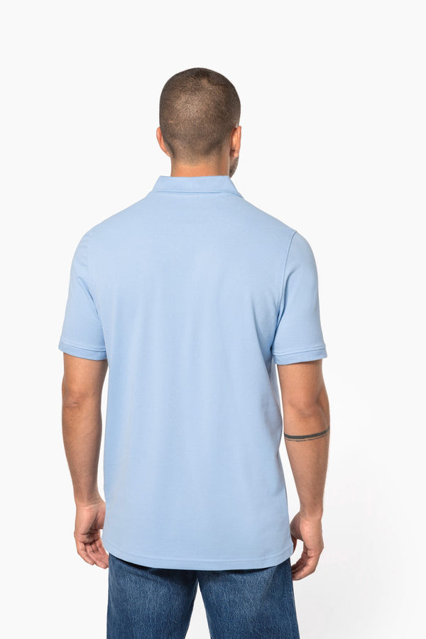 Polo Pique Manga Curta Homem