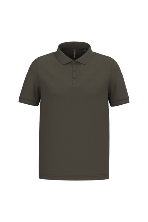 Polo Pique Manga Curta Homem