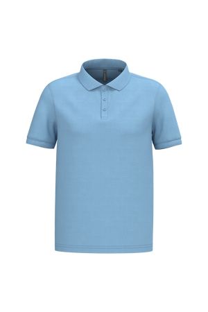 Polo Pique Manga Curta Homem
