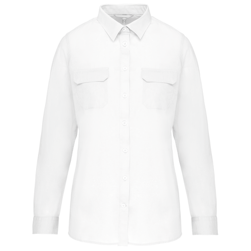 Camisa Safari senhora de manga comprida